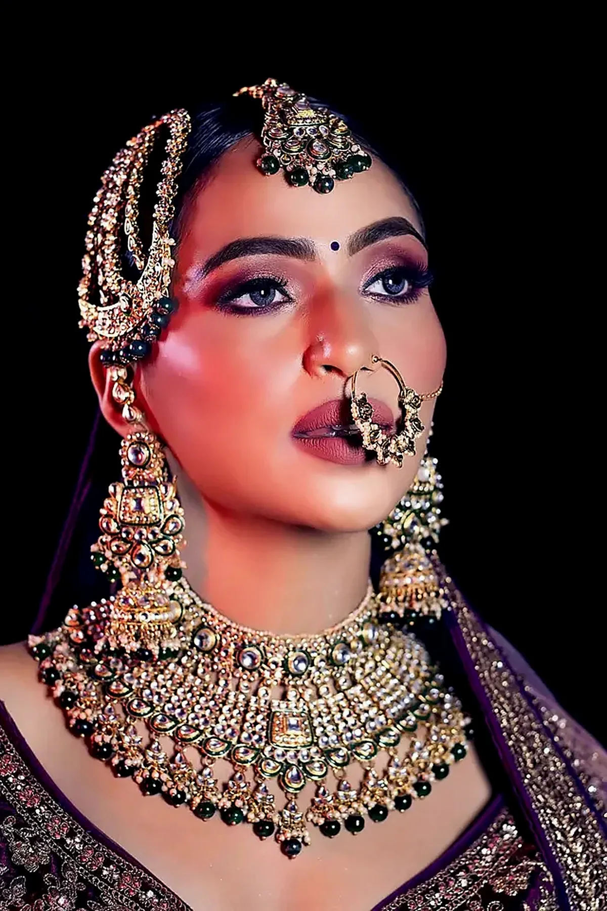 Kundan bridal look by Mona Sharma