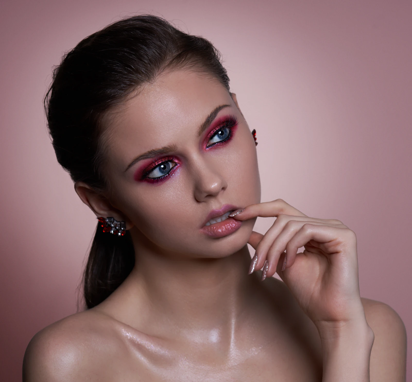 Pink party glam