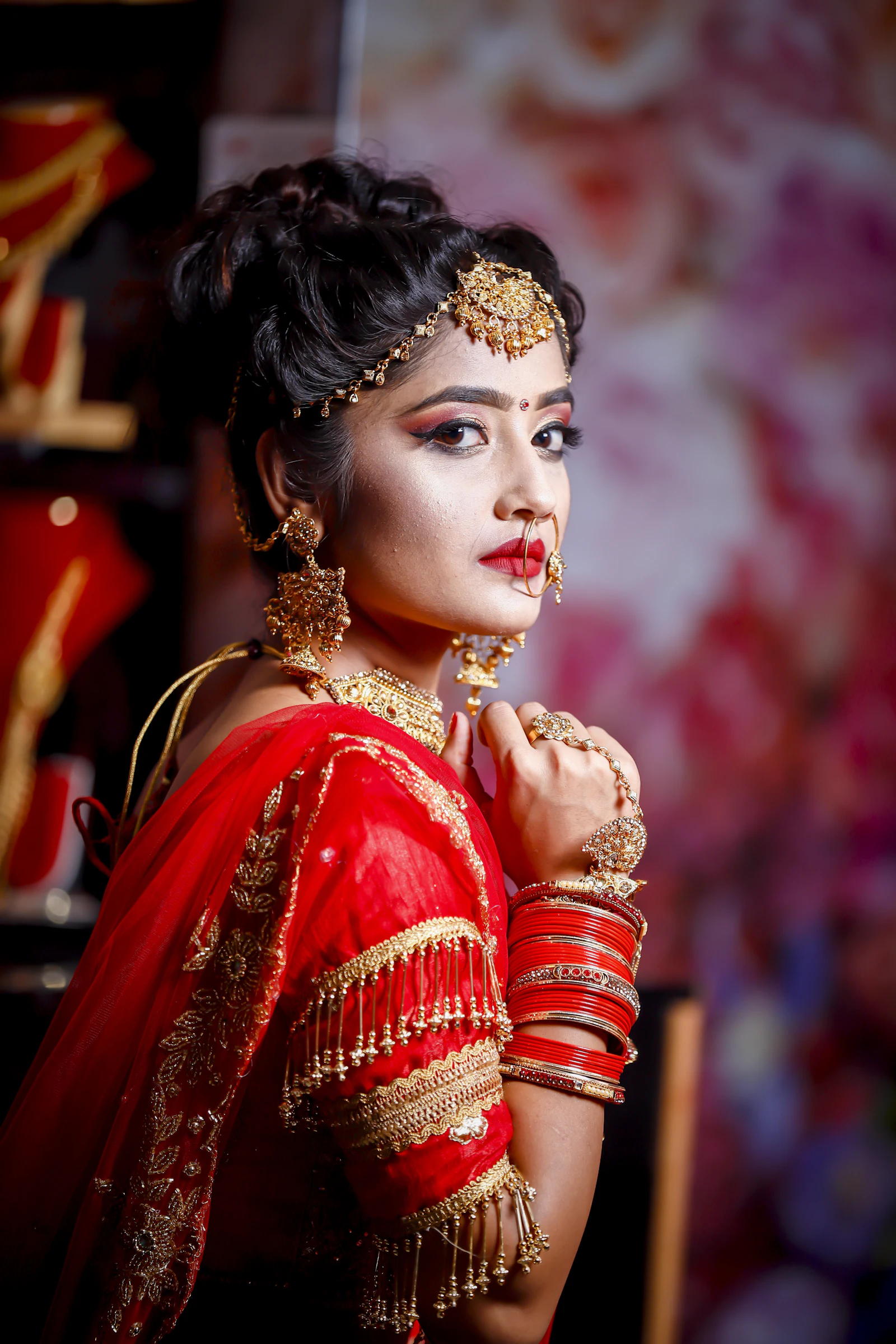 Sangeet curls